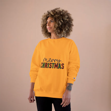 Christmas themed Champion Sweatshirt