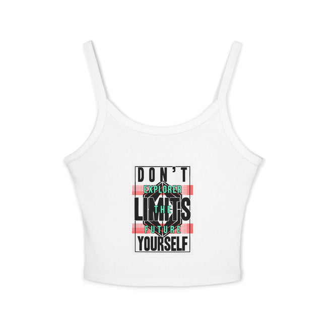 Typografie Themen Damen Spaghetti Strap Tank Top 