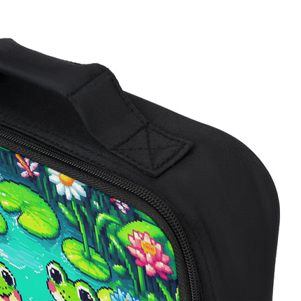 Süße Lunchtasche mit 2 Fröschen-Design 