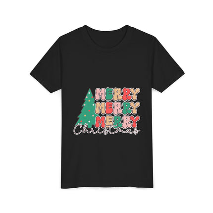 Kurzärmeliges T-Shirt für Jugendliche mit Weihnachtsmotiv