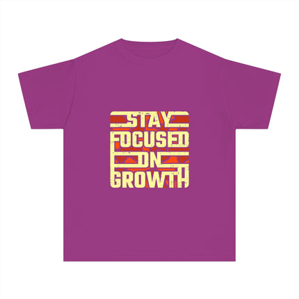 Typography themed Youth Midweight Tee