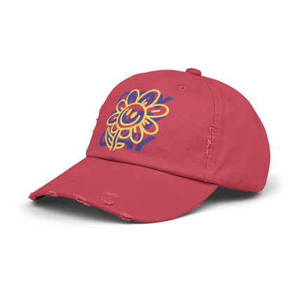 Okay, okay, okay, chillige Stimmung, Unisex-Distressed-Cap 