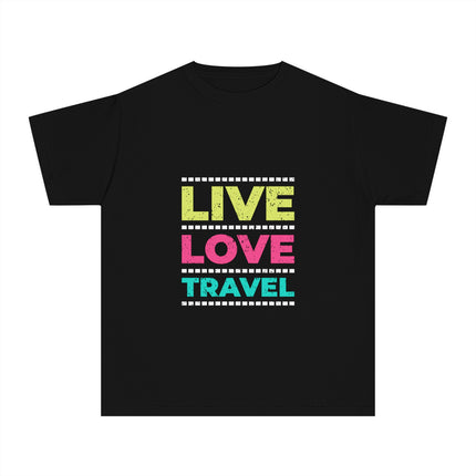 Typography themed Youth Midweight Tee