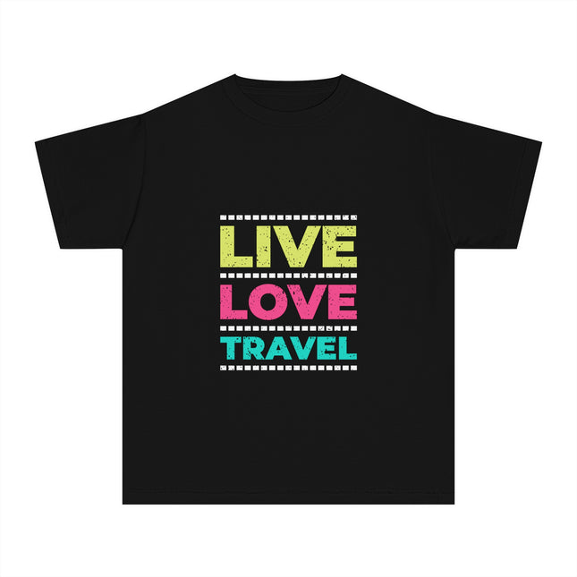 Typography themed Youth Midweight Tee