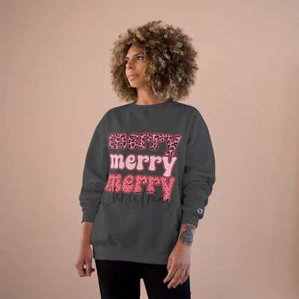 Christmas themed Champion Sweatshirt
