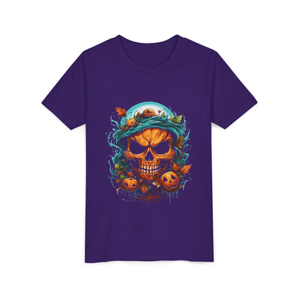 Halloween-Kurzarm-T-Shirt für Jugendliche