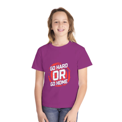 Typography themed Youth Midweight Tee