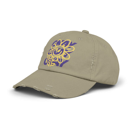 Okay, okay, okay, chillige Stimmung, Unisex-Distressed-Cap 