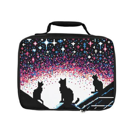 Lunchtasche mit Katzenmotiv 