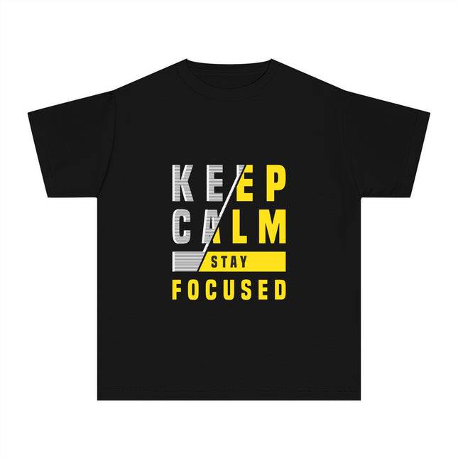 Typography themed Youth Midweight Tee