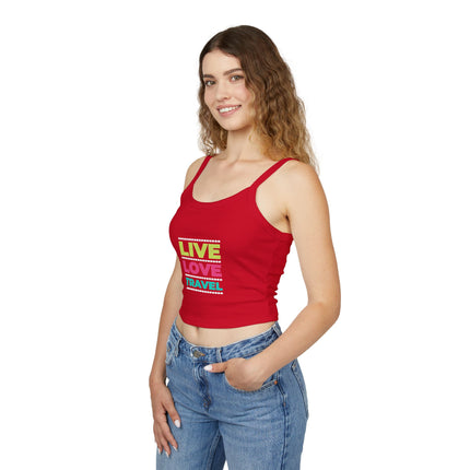 Typografie Themen Damen Spaghetti Strap Tank Top 