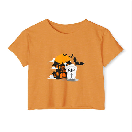 Halloween-Festival-Crop-Top für Damen