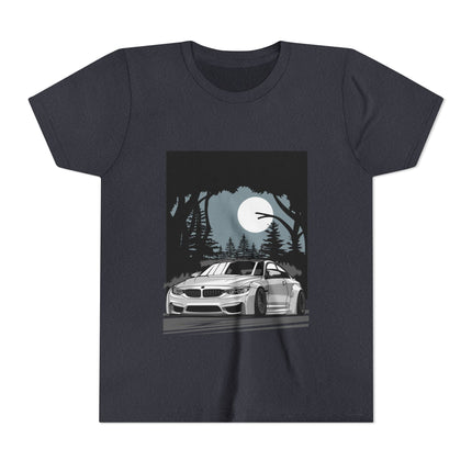 Car Enthusiast themed Youth Short Sleeve Tee