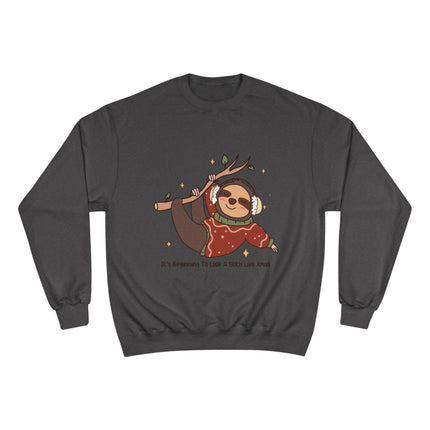 Christmas themed Champion Sweatshirt
