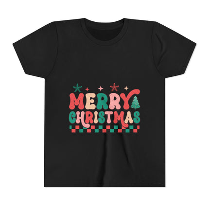 Christmas themed Youth Short Sleeve Tee