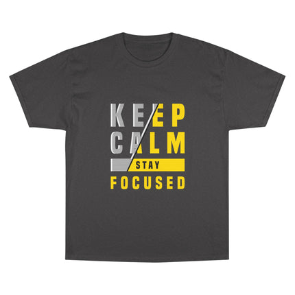 Champion-T-Shirt mit Typografie-Motiv