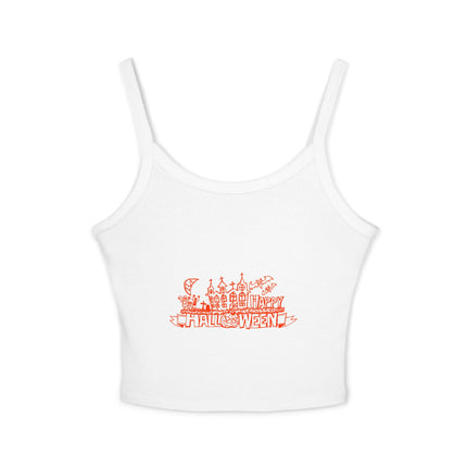 Halloween-Themen Damen Spaghetti Strap Tank Top 