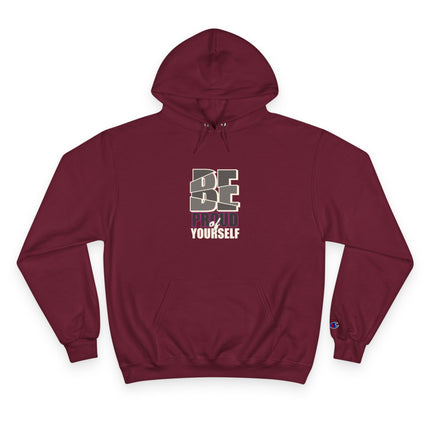 Typography themed Champion Hoodie