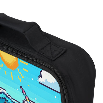 Süße Lunchtasche mit 2 Wal-Motiven 