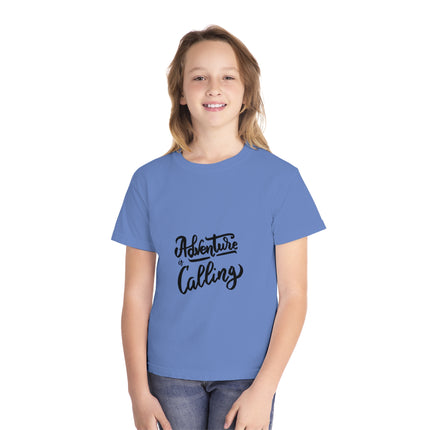 Typography themed Youth Midweight Tee