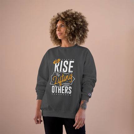 Champion-Sweatshirt mit Typografie-Motiv