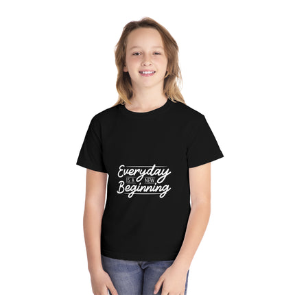 Typography themed Youth Midweight Tee
