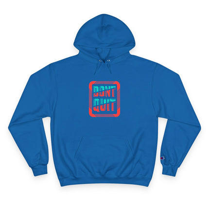 Typography themed Champion Hoodie