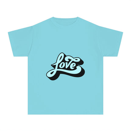 Typography themed Youth Midweight Tee