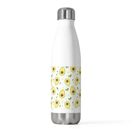 Niedliche 20oz Isolierflasche mit Avocado-Muster 