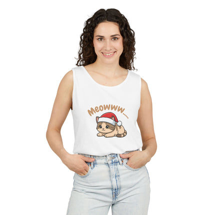 Meowwww Tank Top — Cute Cat Graphic Tank