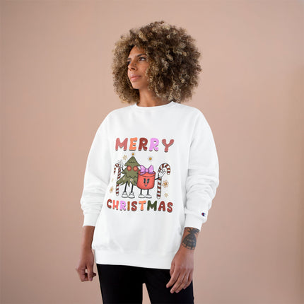 Christmas themed Champion Sweatshirt