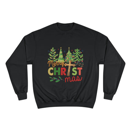 Christmas themed Champion Sweatshirt