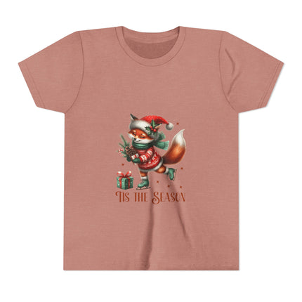 Kurzärmeliges T-Shirt für Jugendliche mit Weihnachtsmotiv