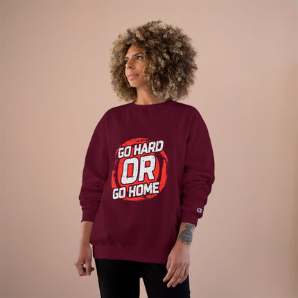 Champion-Sweatshirt mit Typografie-Motiv