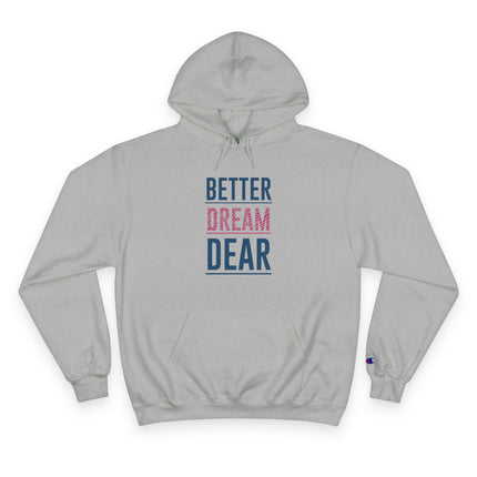 Typography themed Champion Hoodie
