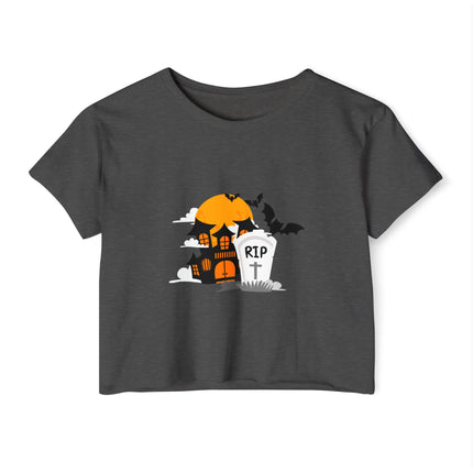 Halloween-Festival-Crop-Top für Damen