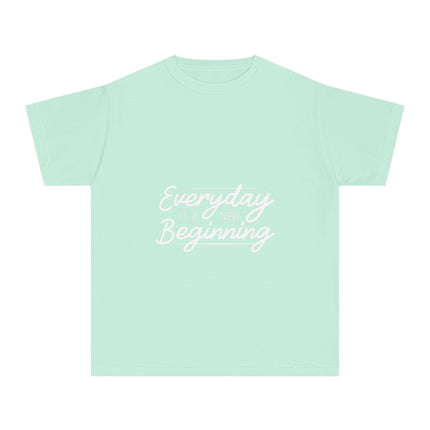 Typography themed Youth Midweight Tee