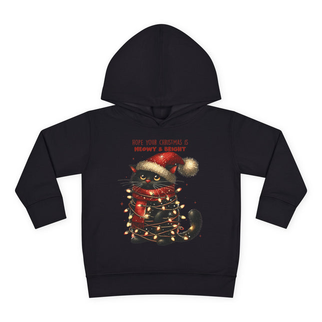 Christmas themed Toddler Pullover Fleece Hoodie