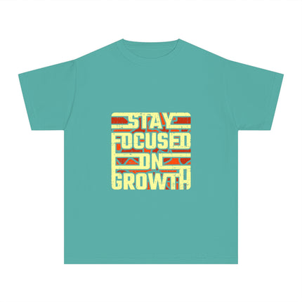 Typography themed Youth Midweight Tee