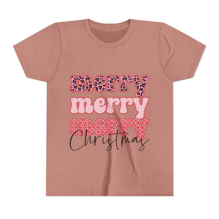 Christmas themed Youth Short Sleeve Tee