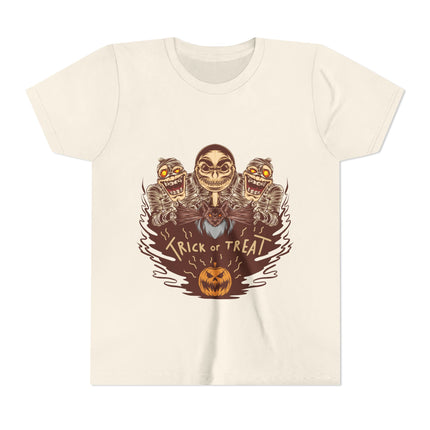 Halloween-Kurzarm-T-Shirt für Jugendliche