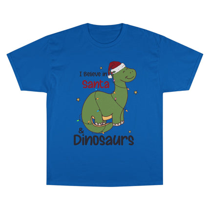 Champion-T-Shirt mit Weihnachtsmotiv