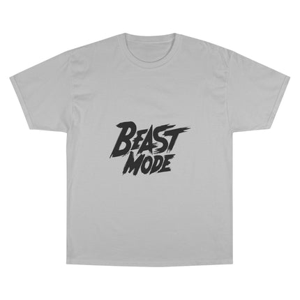 Champion-T-Shirt mit Typografie-Motiv