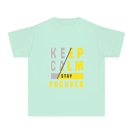 Typography themed Youth Midweight Tee