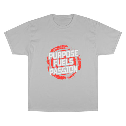 Champion-T-Shirt mit Typografie-Motiv