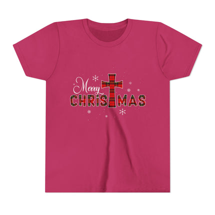 Kurzärmeliges T-Shirt für Jugendliche mit Weihnachtsmotiv
