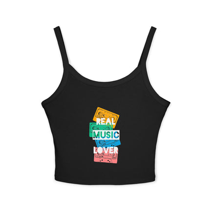 Typografie Themen Damen Spaghetti Strap Tank Top 