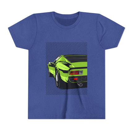 Car Enthusiast themed Youth Short Sleeve Tee