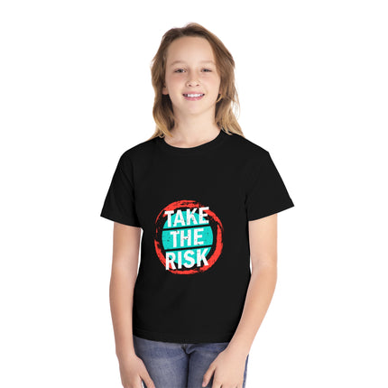 Typography themed Youth Midweight Tee