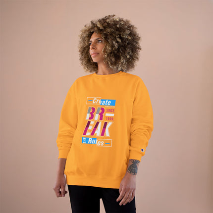 Champion-Sweatshirt mit Typografie-Motiv